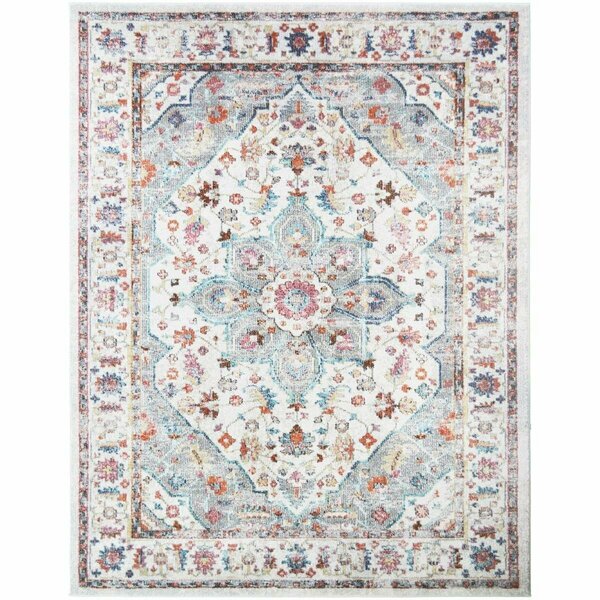 Sleep Ez BC9042 Barcelona Catalina Area Rug - Ivory - 7 ft. 10 in. x 9 ft. 10 in. SL3083096